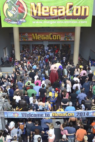 Megacon Wavecom MegaCon crowd