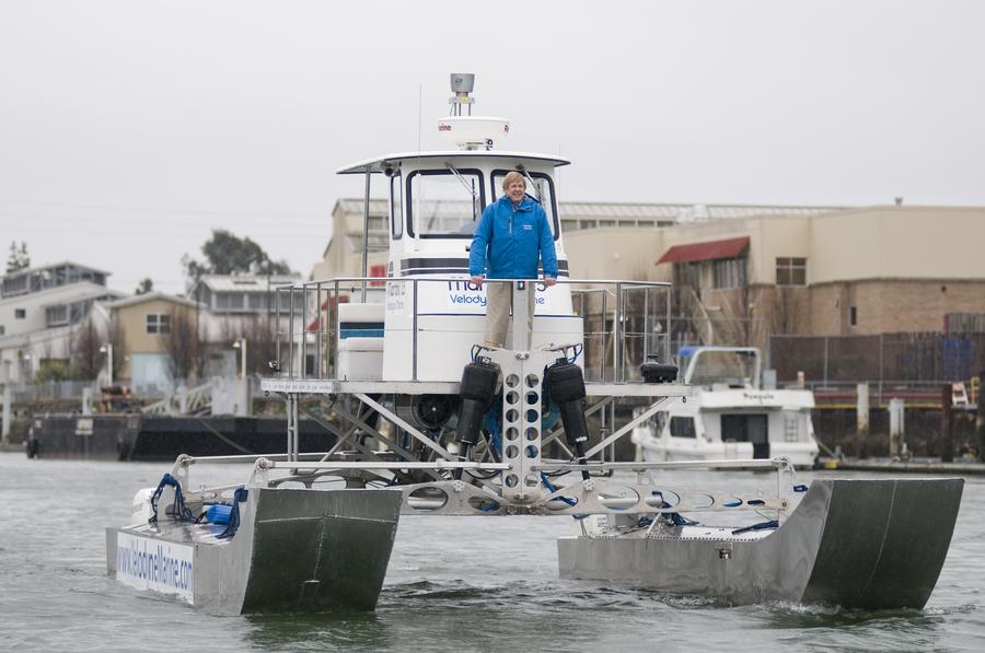 Velodyne inventor builds selfleveling boats San Francisco Business Times