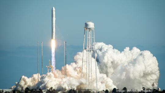 Antares Rocket Test Launch