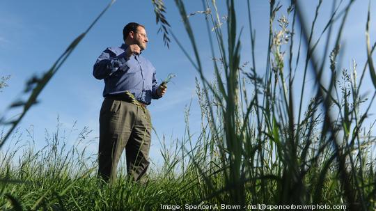 Craig Wichner, Farmland CEO at one of the firm's California farms