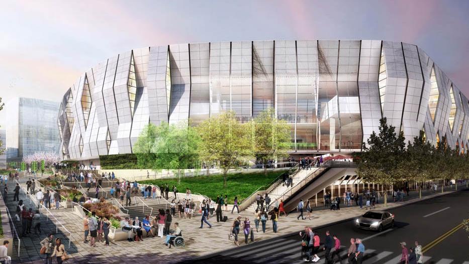 Sacramento Kings get first construction permit for arena - Sacramento ...