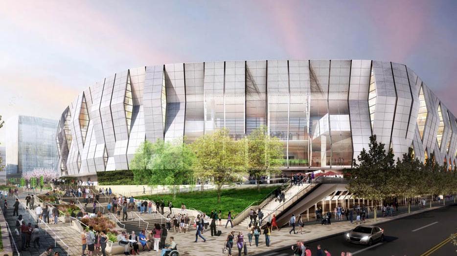 Sacramento Kings get first construction permit for arena - Sacramento ...