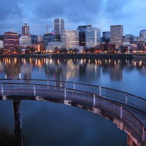 A view of the Portland skyline from the east end of the Morrison Bridge. The City Club of Portland will tackle the state of local architecture at its Friday forum this week.