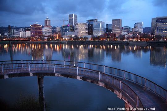 Portland skyline downtown 2