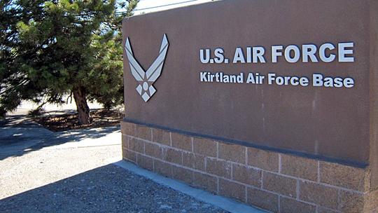 kirtland air force base sign 600x400