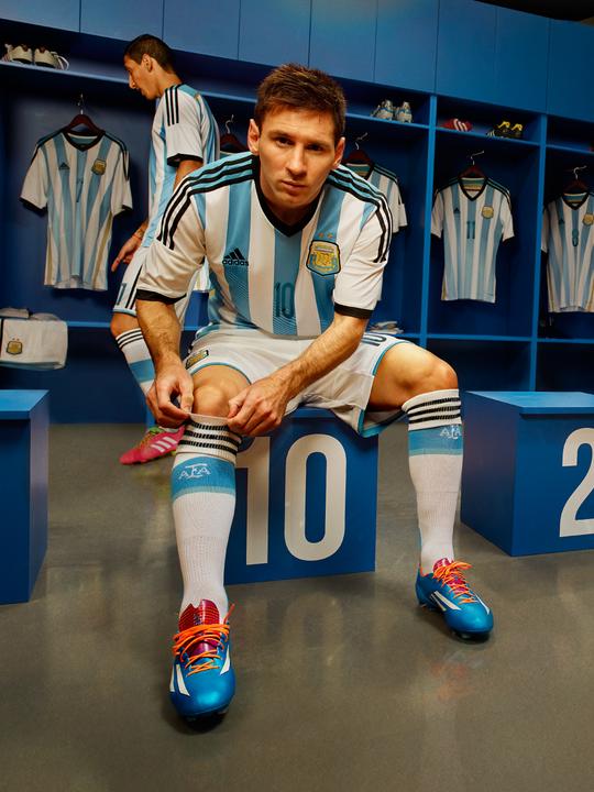 adidas Argentina Home 3 Star Messi 10 Jersey 2023 incl. FIFA