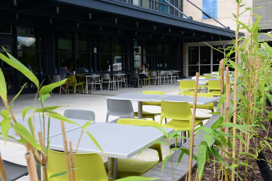 18 Photos Stitched Together - Food Court at Lenox Mall in …