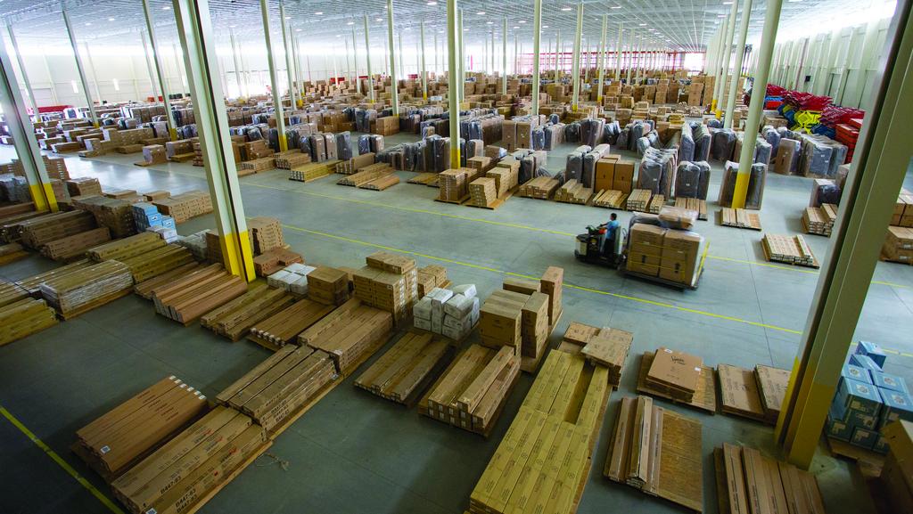Ashley Furniture S Distribution Center In Advance Will Ship