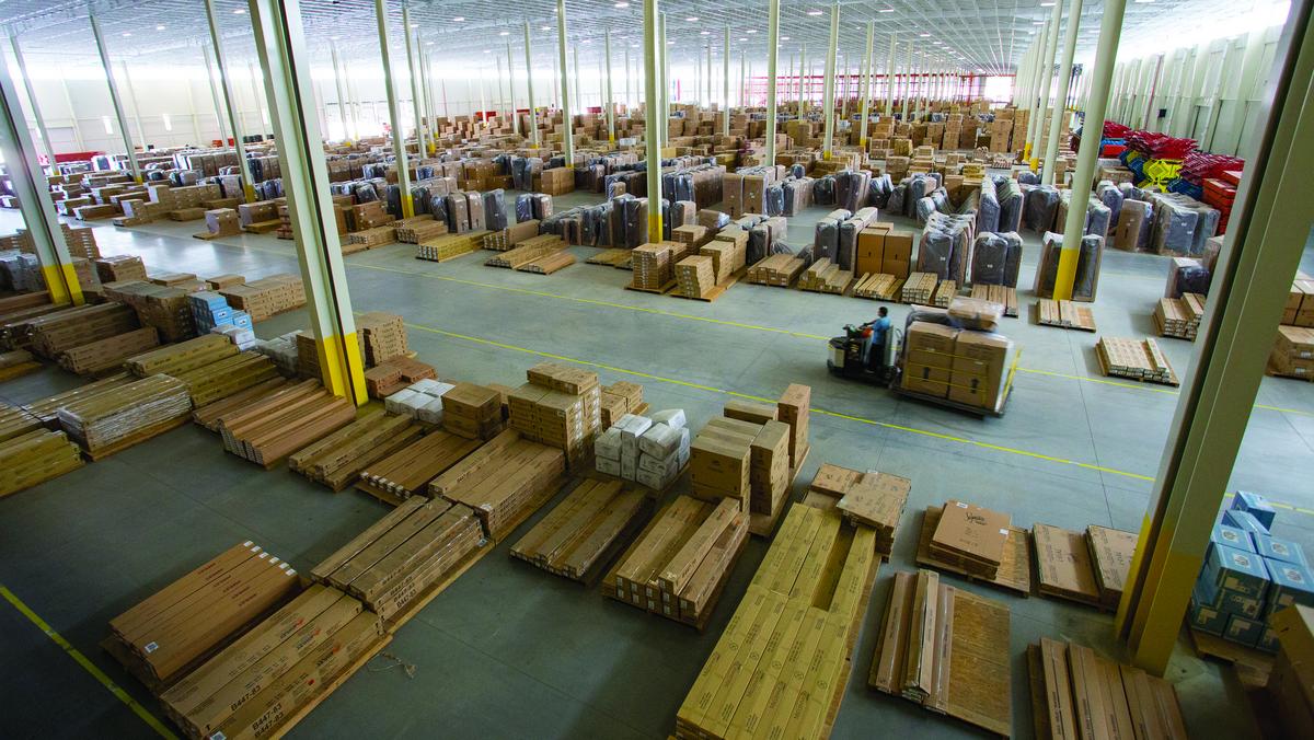 Ashley Furniture's distribution center in Advance will ship products