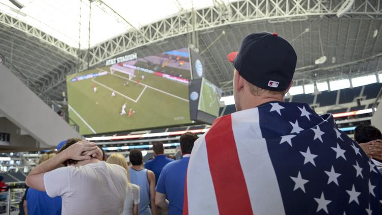 Dashing through AT&T Stadium is part of the standing room only experie, At&t Stadium