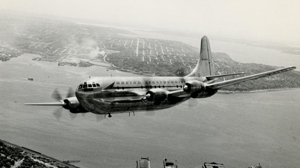 Back In Time When Men Wore Suits To Fly 1950s Boeing Stratocruiser Slide Show Puget Sound Business Journal