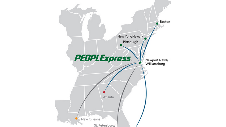 People Express airline returns, but faces long odds, as did rebirths of  PanAm, National, Braniff, Midway, Eastern - The Business Journals