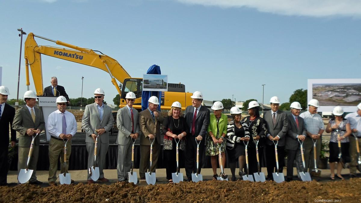 American Airlines breaks ground on new operations center named for late ...