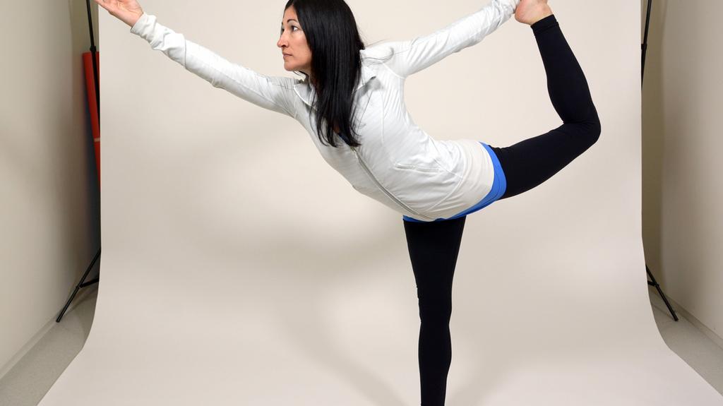 Yoga break: Refresh your day with the Standing Bow pose - Dallas Business  Journal