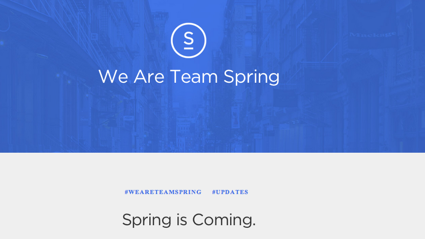 More Group Spring Big names line up behind mysterious e-commerce play Spring - New York ...