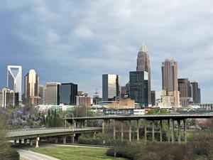 Charlotte NC skyline