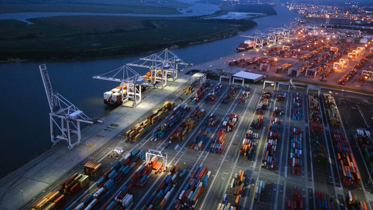 Ports Ikea To Test Electric Tractor Atlanta Business Chronicle Ports Ikea To Test Electric Tractor