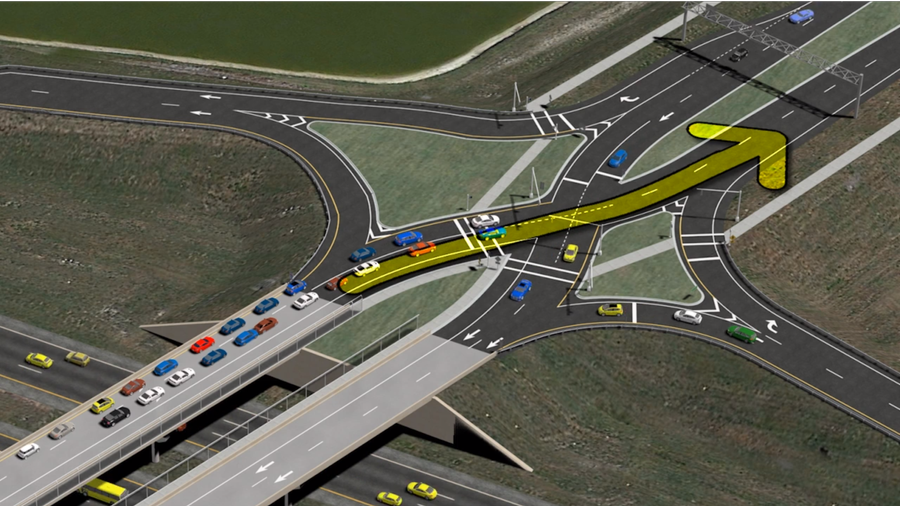 Construction on diverging diamond interchange in Homewood set to begin ...