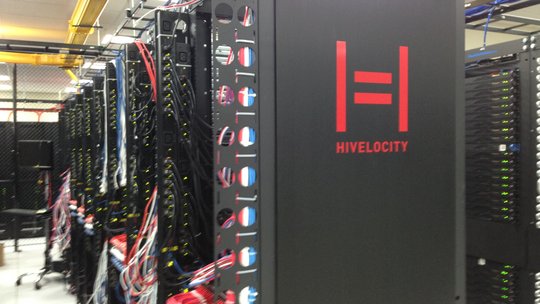 Hivelocity server cabinets