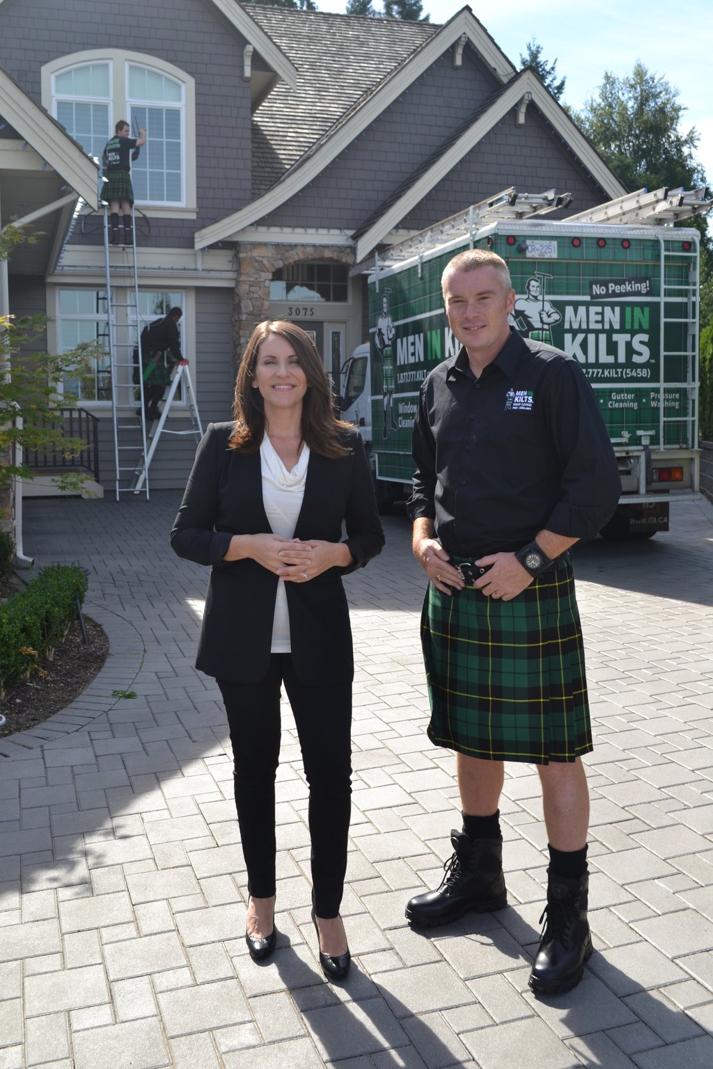 Tressa Wood wears the pants among the Men in Kilts - The Business Journals