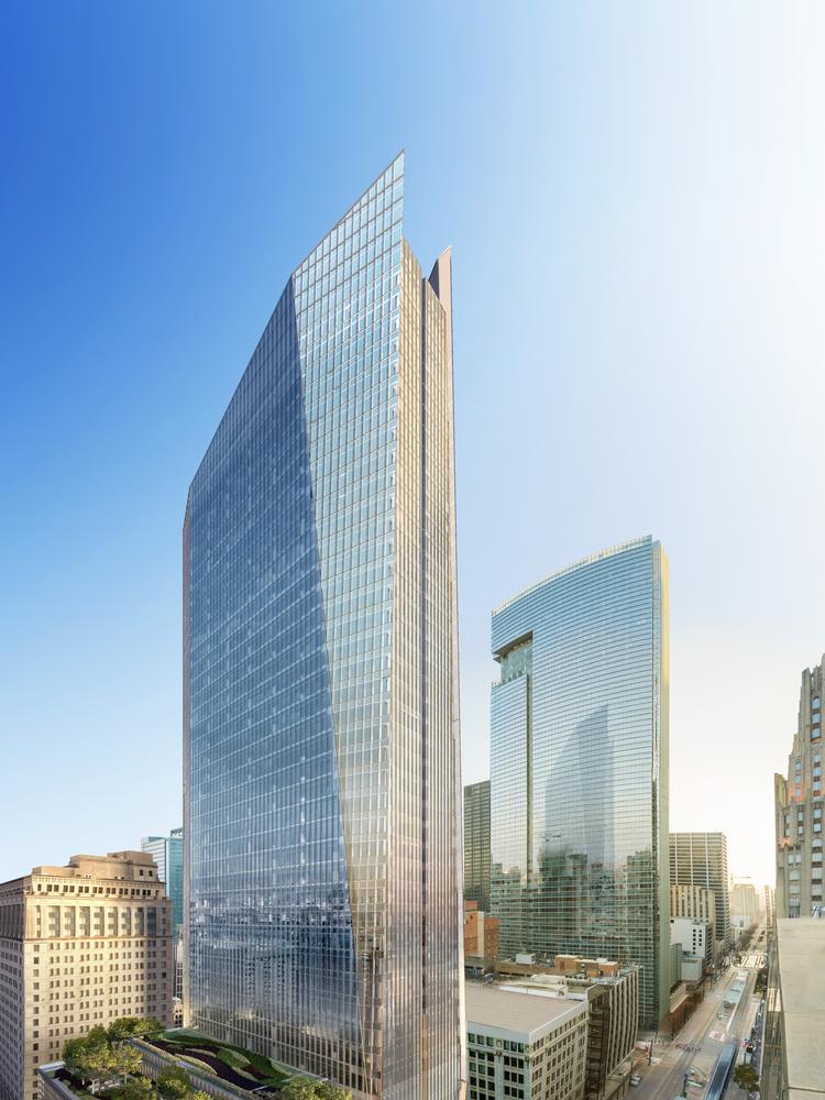 Hines' 609 Main at Texas office tower in downtown Houston takes major