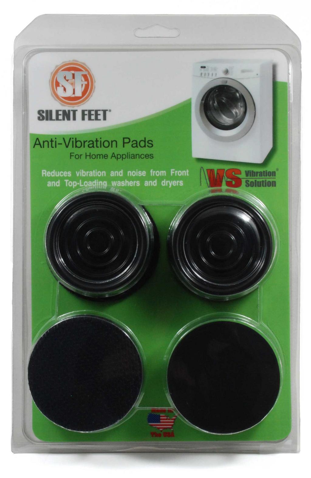 silent feet vibration pads Silent Feet Anti-Vibration Riser for Beds