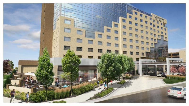 Fitzsimons Building Fitzsimons Hyatt hotel rendering