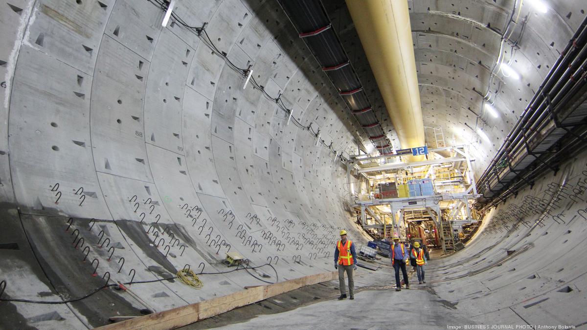 A look 80 feet below ground at big Bertha - Puget Sound Business Journal