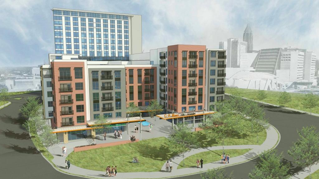 Hard Rock Hotel Planned Near The Mercedes Benz Stadium Atlanta Business Chronicle