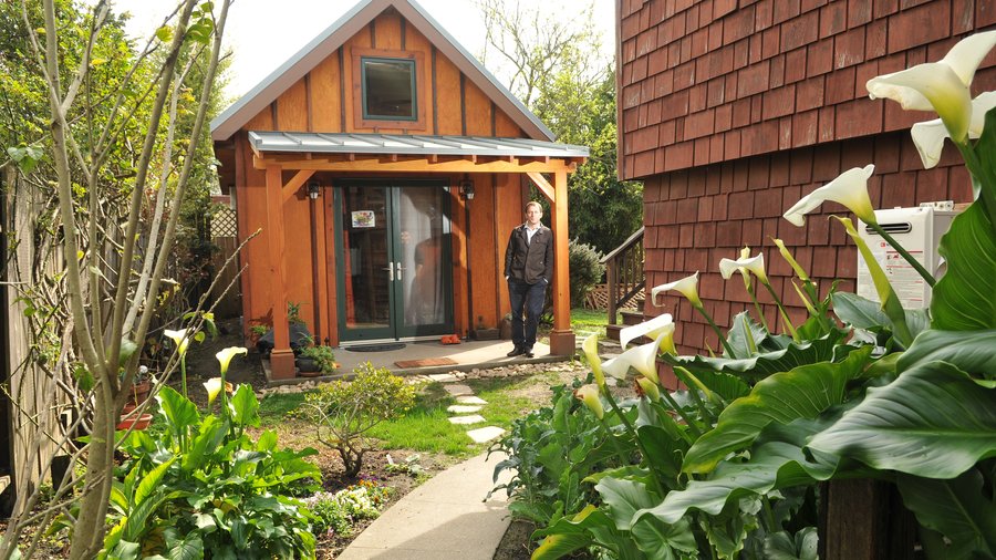 Small backyard homes are commonly called granny flats or accessory dwelling units. SPENCER BROWN