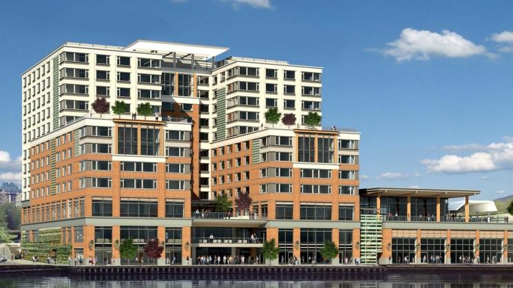 In A Nod To Seahawks New 180m On Hotel Has 12 Stories In A Nod To Seahawks New 180m On Hotel Has 12 Stories Puget Sound Business Journal