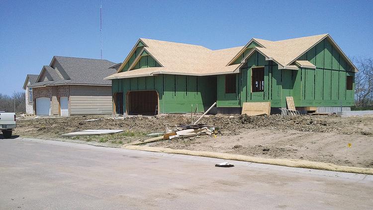 Homes are flying off the market in Wichita but new construction has slowed.