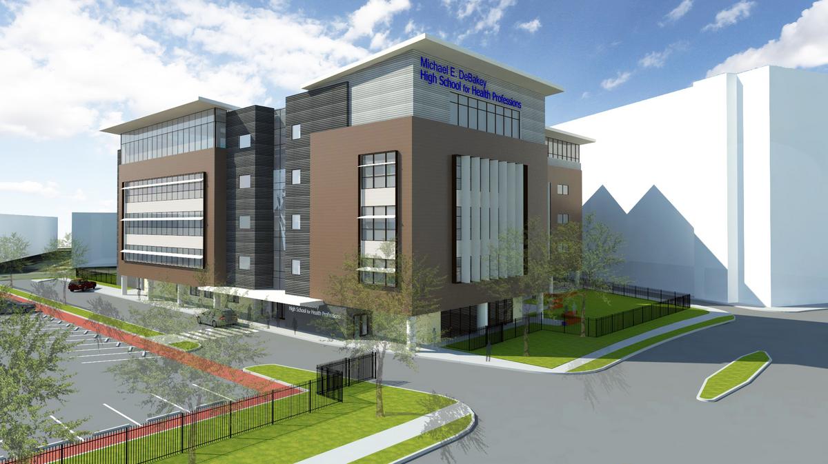 Health care high: new DeBakey High School to open - Houston Business ...