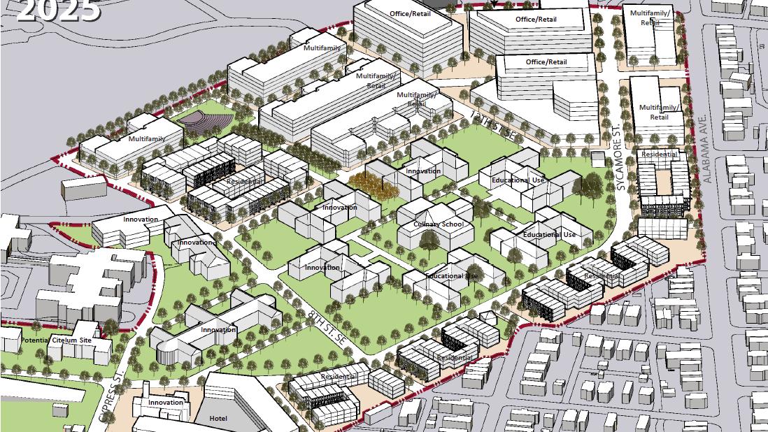 St Elizabeth Map D.C. seeks to lure office tenants to St. Elizabeths East with big tax ...