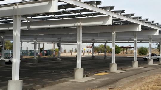 smud solar shade structure