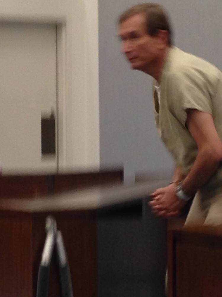 Shackled and weary, Shaun Hayes appears in court - St. Louis Business