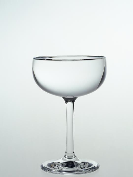 empty cocktail glass