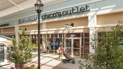 Tommy Hilfiger Shop Sign at the Tanger Outlet Mall in Southaven