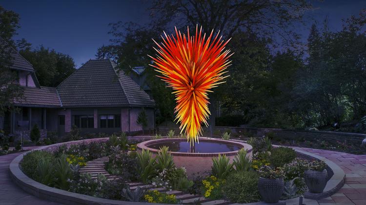chihuly exhibit helps denver