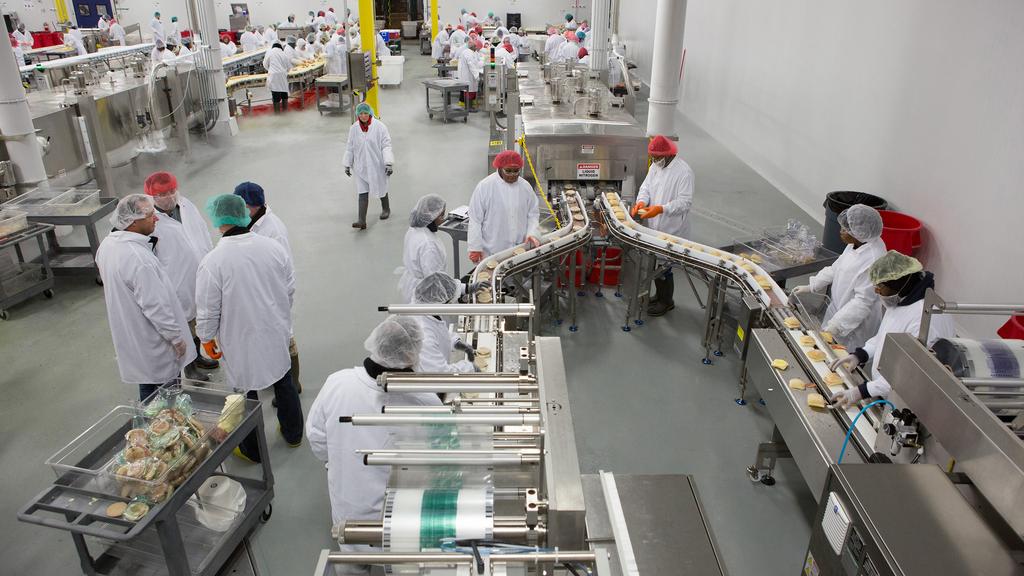 food assembly line