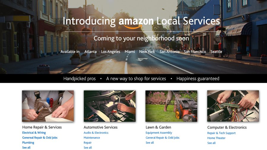 Amazon to start 'Local Services' to help you install that ceiling fan ...