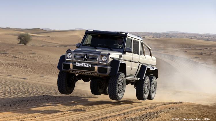 Dream Rides Mercedes Benzs Six Wheeled 2015 G63 Amg 6x6