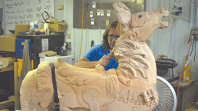 Carousel Carving