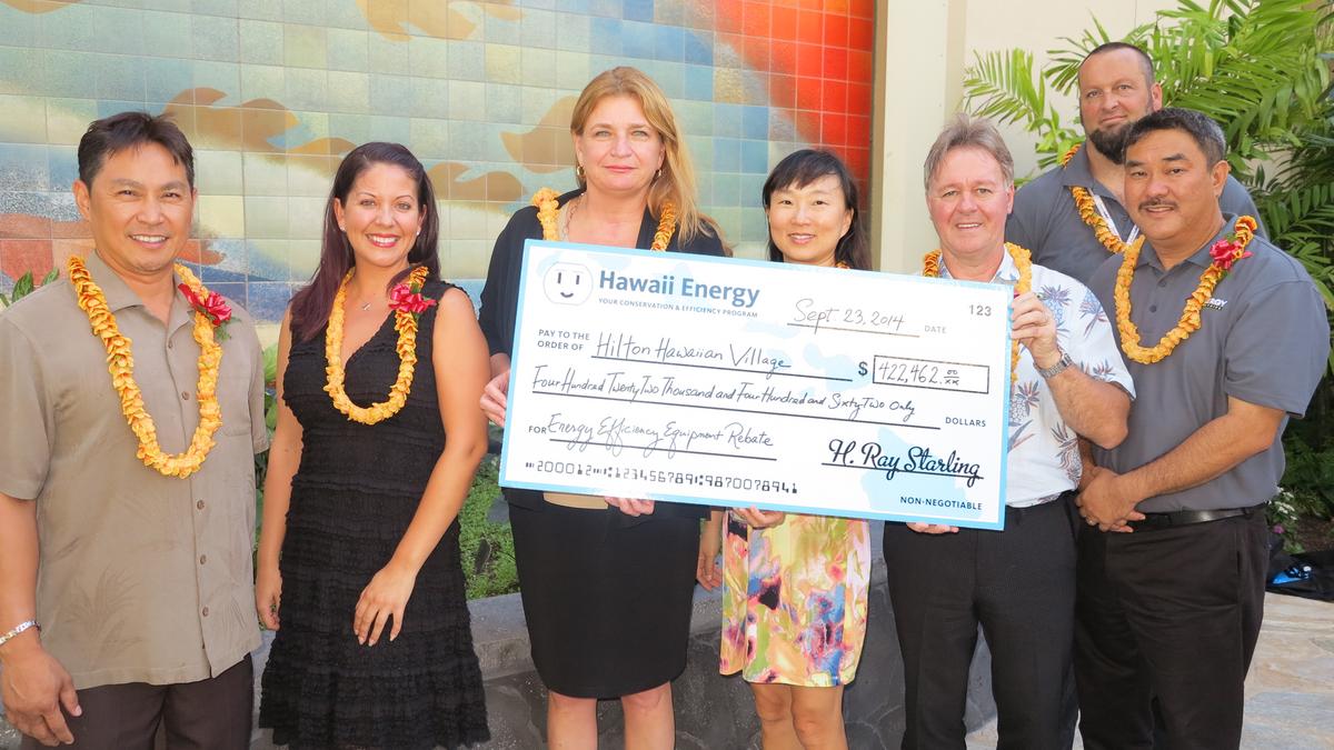 Hawaii Energy awards $471K to Hilton Hawaiian Village for energy ...