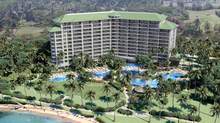 Hyatt Vacation Ownership Opens First Hawaii Property On Maui A Rendering Of Hyatt Kaanapali Beach Resident Club Resort