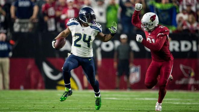 Former Seahawk Marshawn Lynch, Fanatics ink Beast Mode apparel