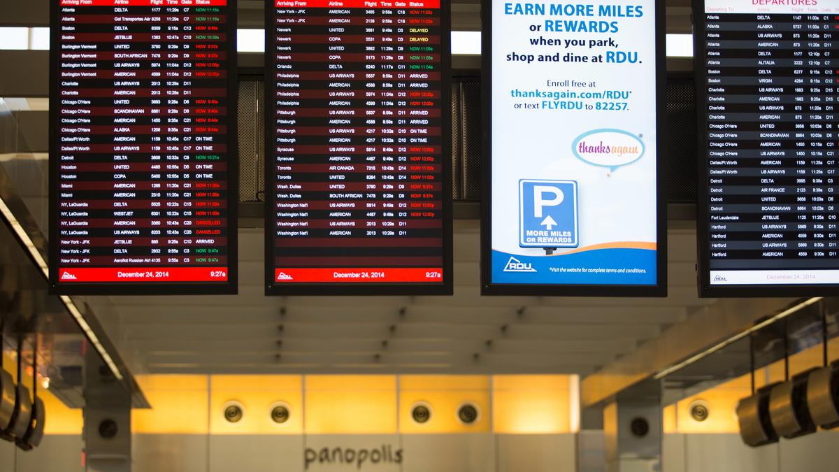 RDU approves parking garage contracts, announces passenger record