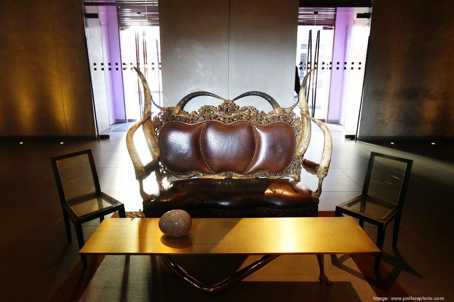 The Clift Hotel S Eclectic Furniture San Francisco Business Times