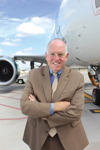 Terry Slaybaugh, director of the Dayton International Airport, is ...