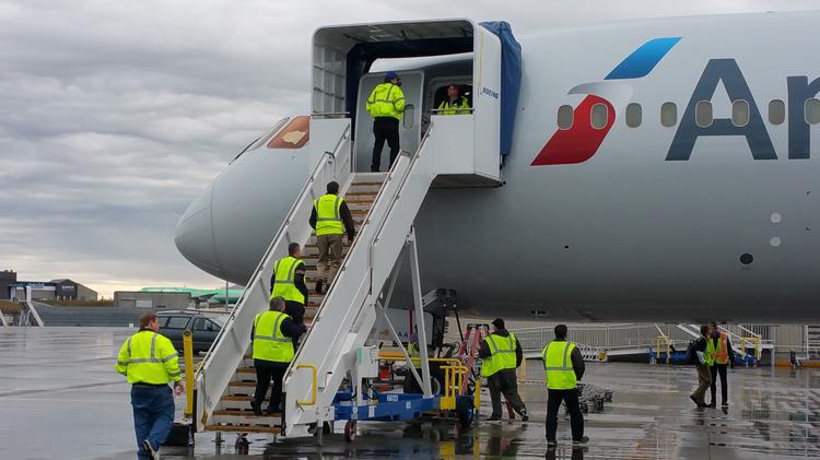 American Airlines and the Boeing Co. working on repairs to hail-damaged 787 Dreamliner - Dallas ...